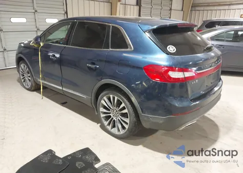 2017 Lincoln Mkx Reserve z USA, uszkodzony, nr VIN 2LMPJ6LR7HBL21715